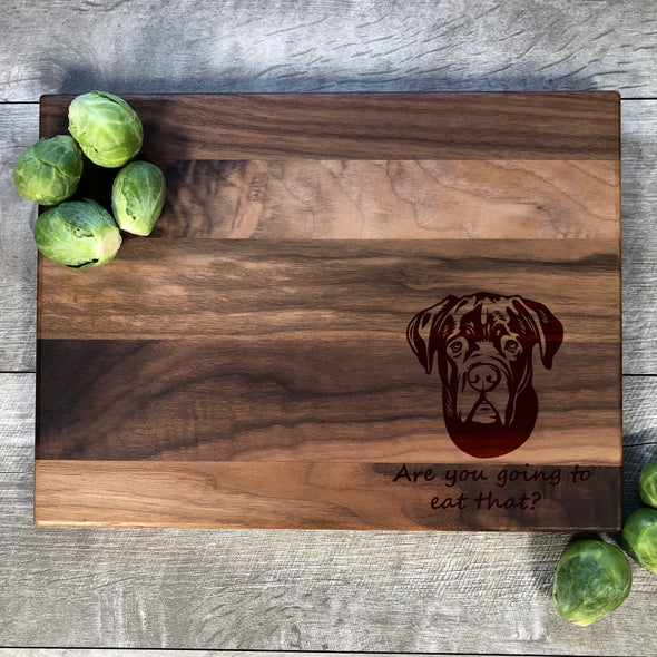 Cane Corso Personalized Cutting Board Dog Owner Gift