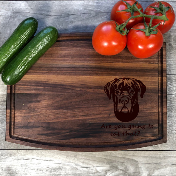 Cane Corso Personalized Cutting Board Dog Owner Gift