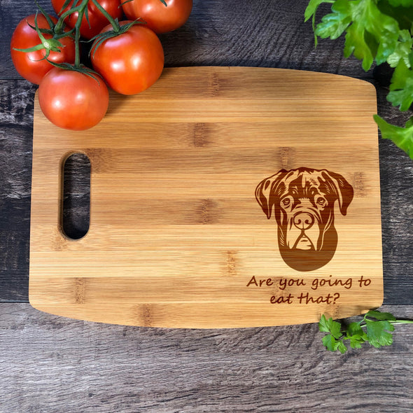 Cane Corso Personalized Cutting Board Dog Owner Gift