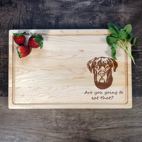 Cane Corso Personalized Cutting Board Dog Owner Gift