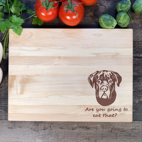 Cane Corso Personalized Cutting Board Dog Owner Gift