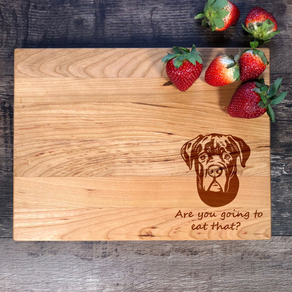 Cane Corso Personalized Cutting Board Dog Owner Gift