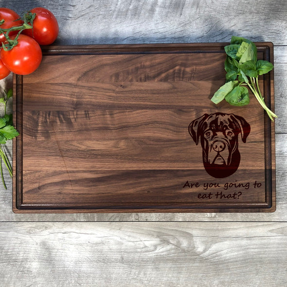 Cane Corso Personalized Cutting Board Dog Owner Gift