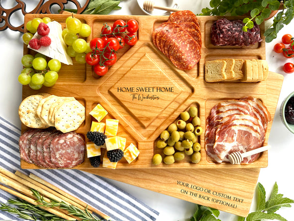 Home Sweet Home Charcuterie Board. Housewarming. Cheese Board. Ch131