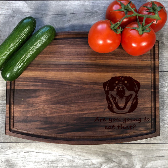 Rottweiler Cutting Board Gift for Dog Owner