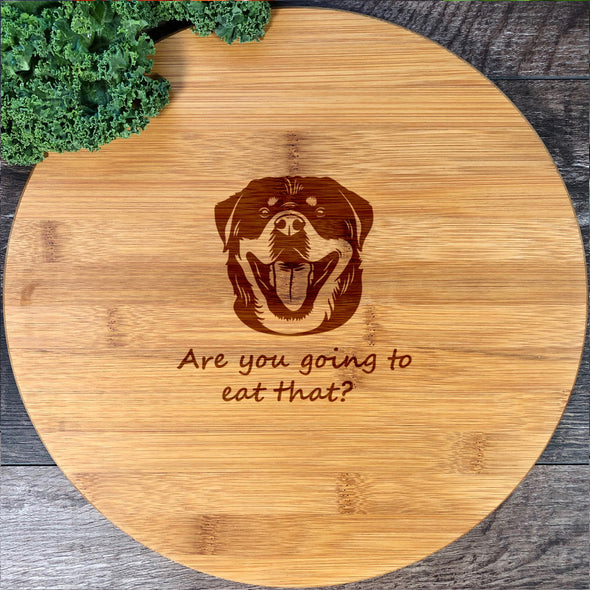 Rottweiler Cutting Board Gift for Dog Owner