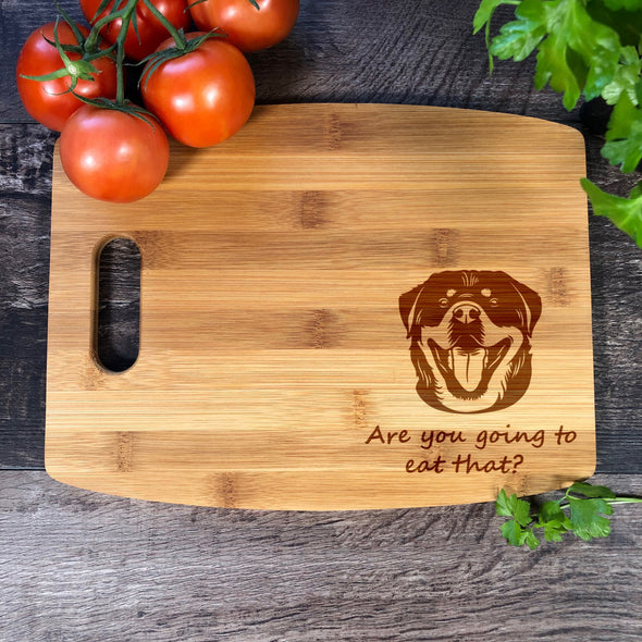 Rottweiler Cutting Board Gift for Dog Owner