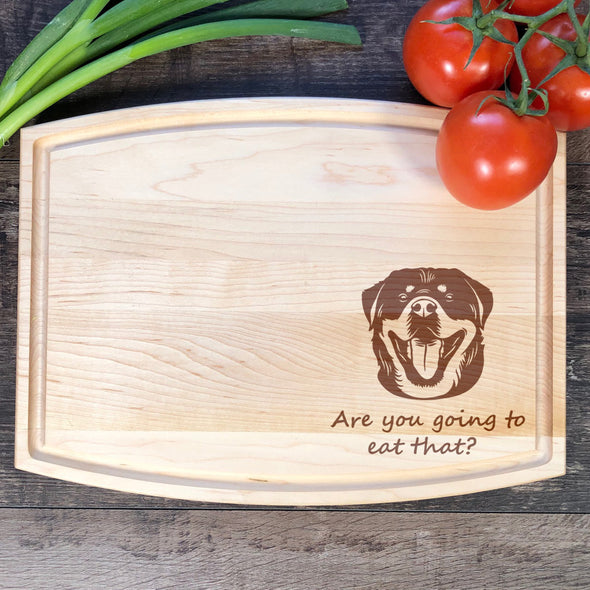 Rottweiler Cutting Board Gift for Dog Owner