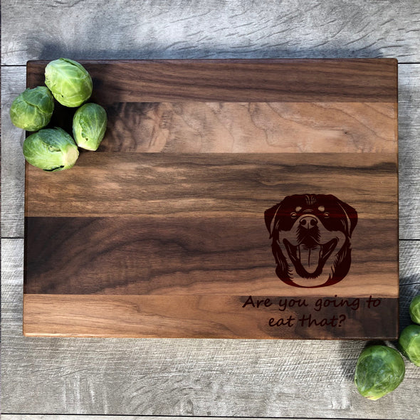 Rottweiler Cutting Board Gift for Dog Owner