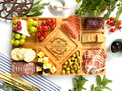 Personalized Charcuterie Board. Wedding Gift. Cheese Board. Ch143