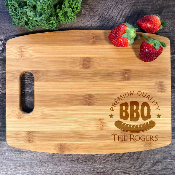 Personalized Cutting Board. Premium Quality BBQ. M37