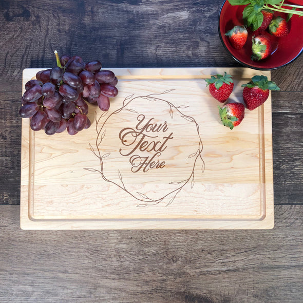 Your Text Here. Cuustom Cutting board. Personalized Board. Bamboo Board. M29