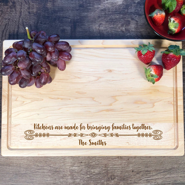 Kitchens Are Made For Bringing Families Togather. Custom Boards. M24