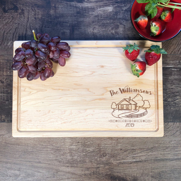 Custom Cutting Board. Housewarming Gift. Realrots Gift. M23