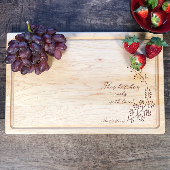 Custom Cutting Boards. This Kitchen Cooks With Love. M25