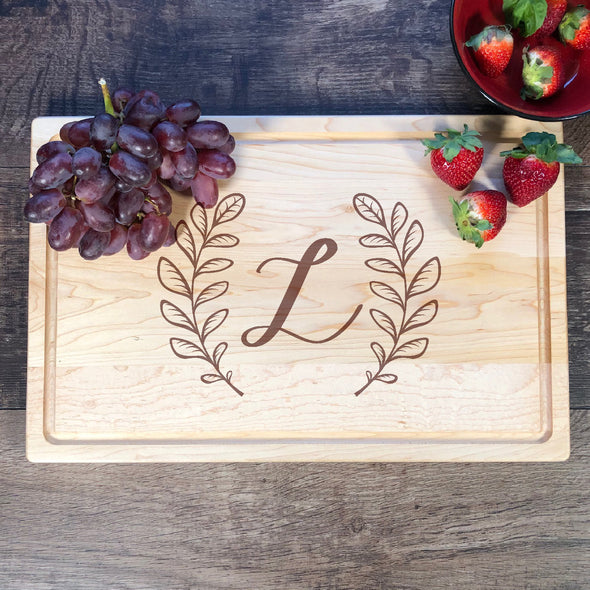Wood Cutting Board. Last Name Custom. Housewarming. Wedding Gift. M72