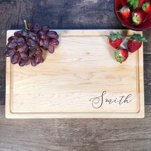 Family Name Custom Cutting Board. M57