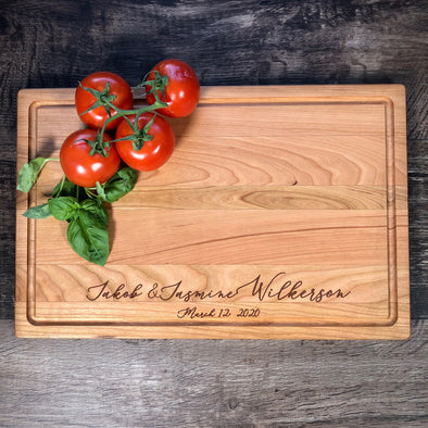 Custom Cutting Board Wedding Gift M6
