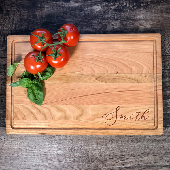 Family Name Custom Cutting Board. M57