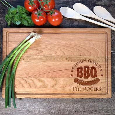 Personalized Cutting Board. Premium Quality BBQ. M37