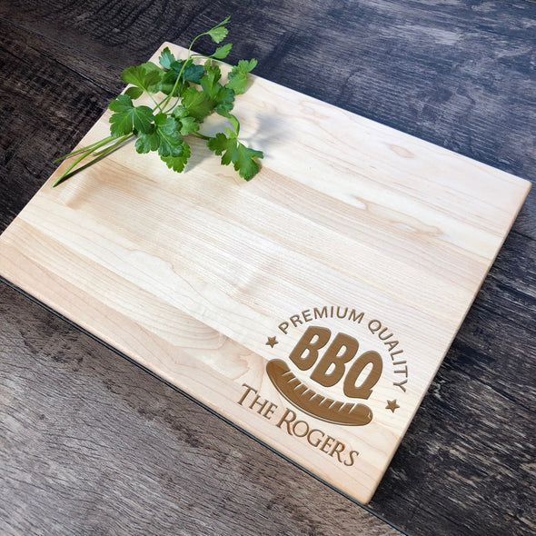Personalized Cutting Board. Premium Quality BBQ. M37