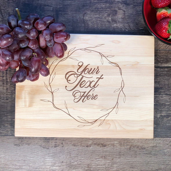 Your Text Here. Cuustom Cutting board. Personalized Board. Bamboo Board. M29