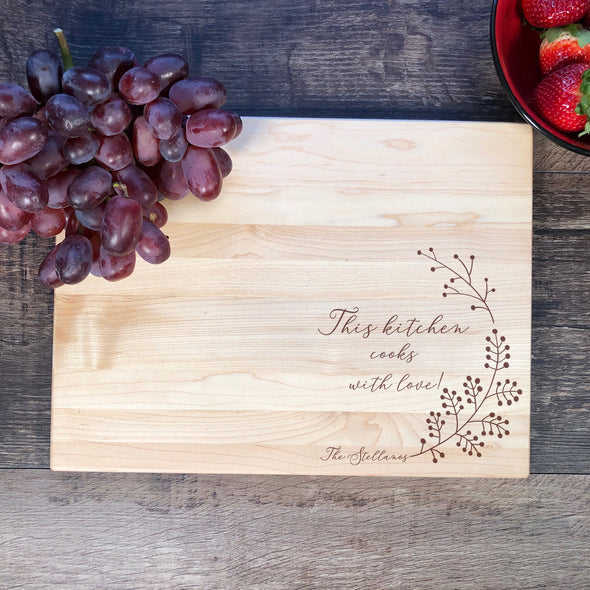 Custom Cutting Boards. This Kitchen Cooks With Love. M25