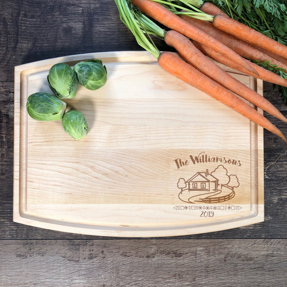 Custom Cutting Board. Housewarming Gift. Realrots Gift. M23
