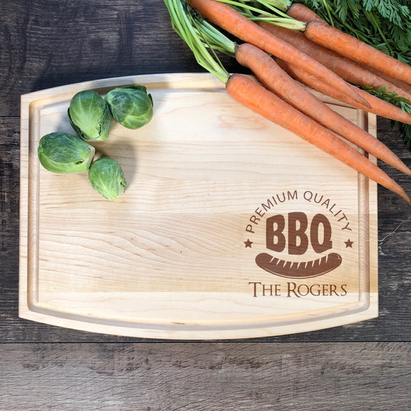 Personalized Cutting Board. Premium Quality BBQ. M37