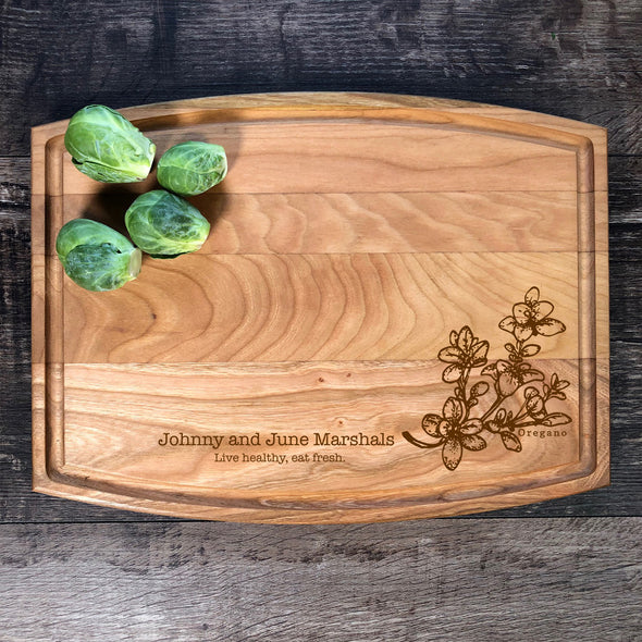 Personalized Board. Herbs. Oregano. M65