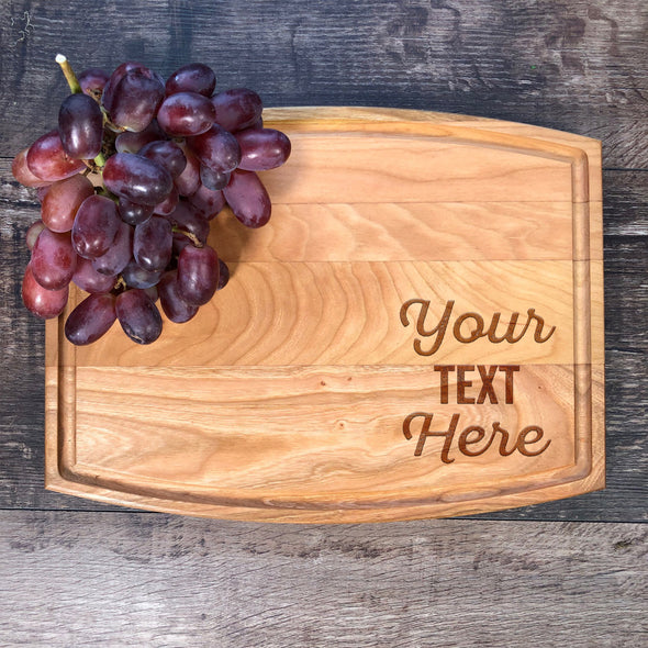 Your Text Here. Custom Cutting Board. Personalized Board. M34