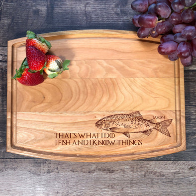 That's What I Do. I Fish Cutting Board. M61