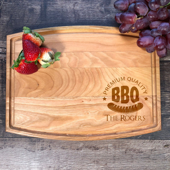 Personalized Cutting Board. Premium Quality BBQ. M37