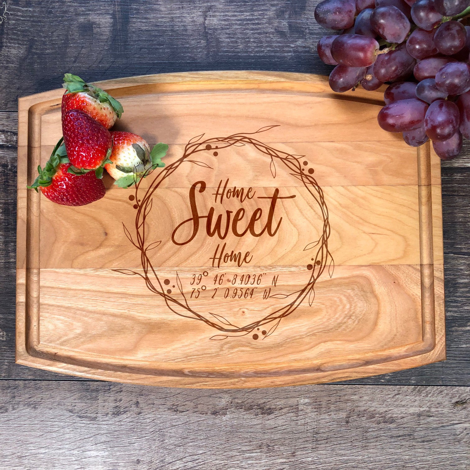 Personalized cutting board - Design 16