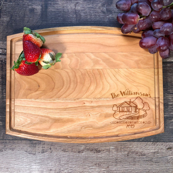 Custom Cutting Board. Housewarming Gift. Realrots Gift. M23