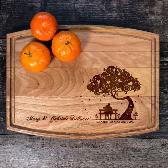 Custom Cutting Board. Couple In Love. M11