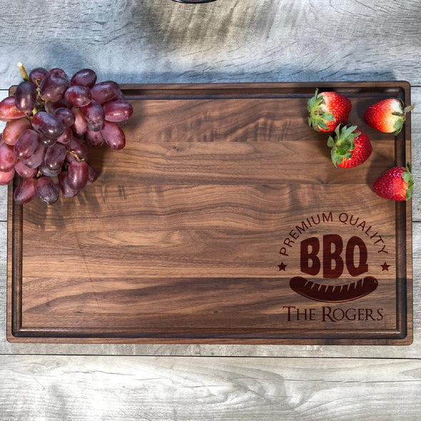 Personalized Cutting Board. Premium Quality BBQ. M37