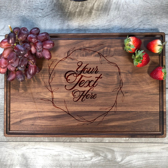 Your Text Here. Cuustom Cutting board. Personalized Board. Bamboo Board. M29