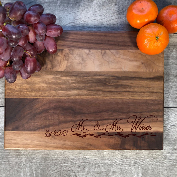 Bamboo Cutting Board. Personalized Gift M3