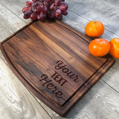 Your Text Here. Custom Cutting Board. Personalized Board. M34
