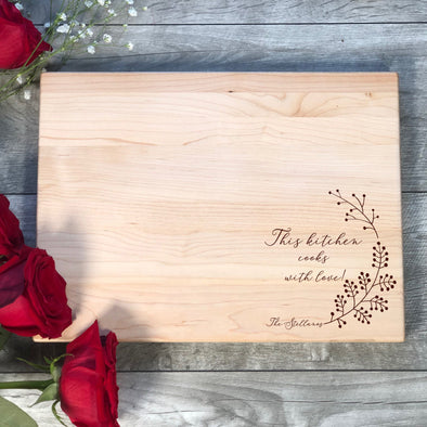 Custom Cutting Boards. This Kitchen Cooks With Love. M25