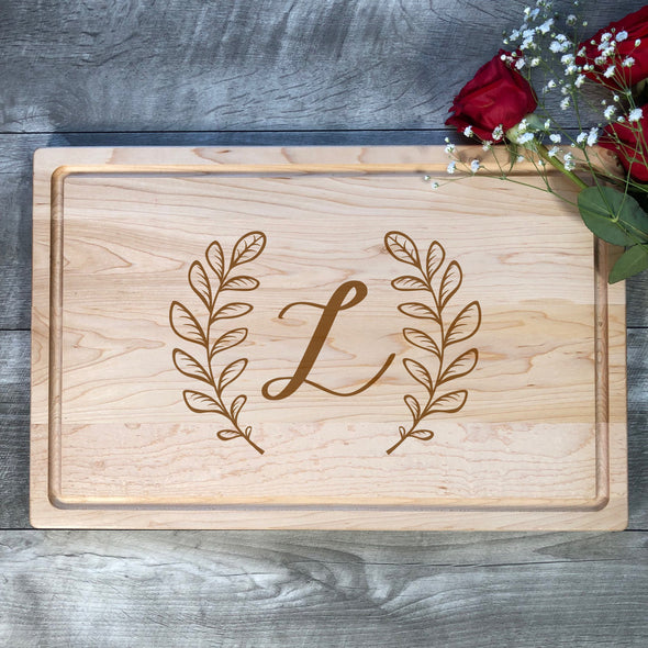 Wood Cutting Board. Last Name Custom. Housewarming. Wedding Gift. M72