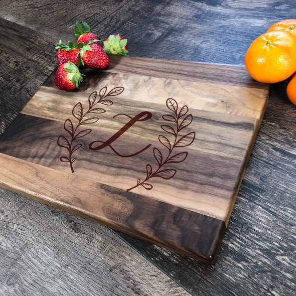 Wood Cutting Board. Last Name Custom. Housewarming. Wedding Gift. M72