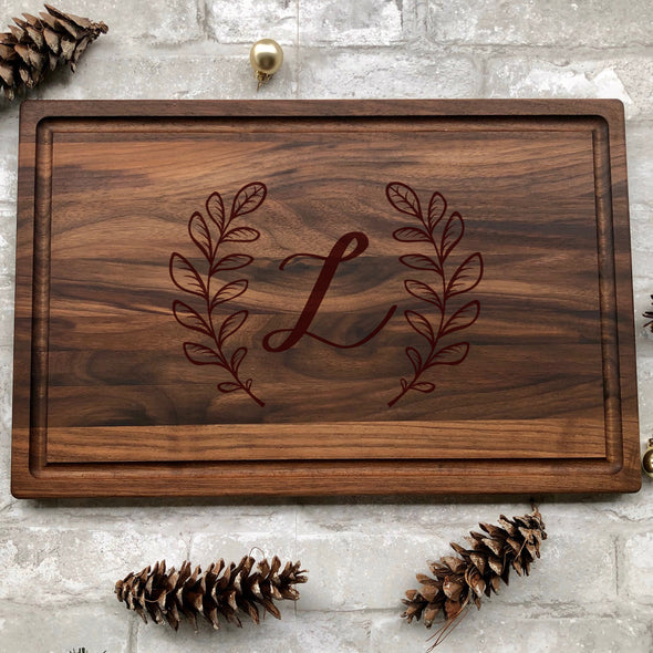 Wood Cutting Board. Last Name Custom. Housewarming. Wedding Gift. M72